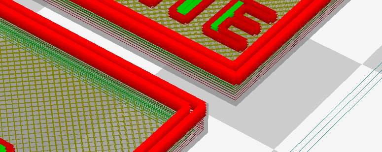 Screenshot showing missing infill in top layer
